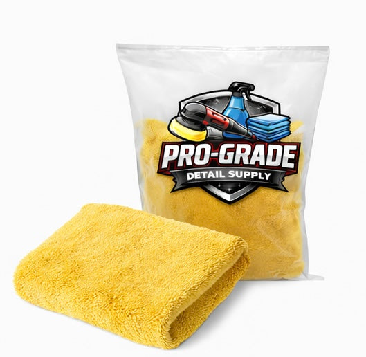 16”x16” Super Plush Edgeless MicroFiber Towels (4-Pack)