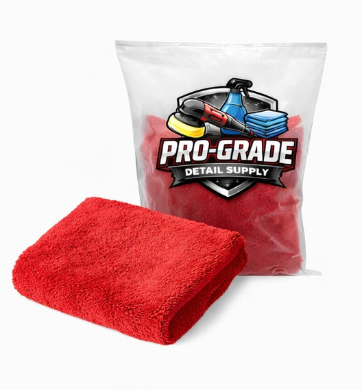 16”x16” Super Plush Edgeless MicroFiber Towels (4-Pack)