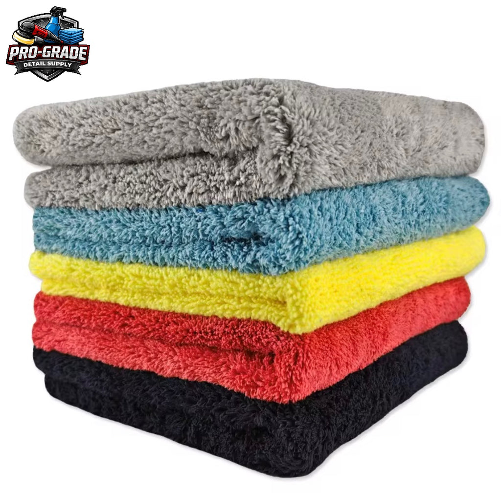 16”x16” Super Plush Edgeless MicroFiber Towels (4-Pack)